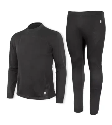 Thermal set Bennon Merino, black