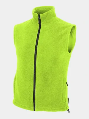 Bennon fleecová vesta, hi-vis