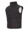 Quilted vest Payper Star, black