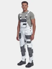 Bib & Braces Cerva Dayboro, white