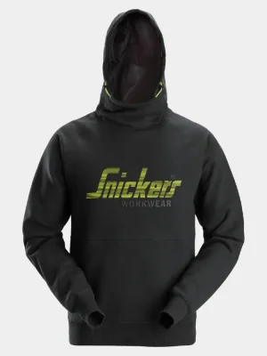 Mikina s kapucňou Snickers 2845, čierna