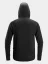 Full-zip midlayer hoodie Snickers FlexiWork Active Comfort 8405, black