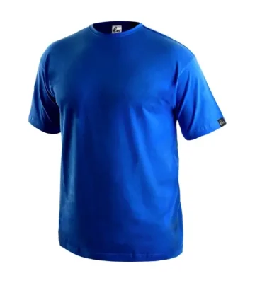 T-shirt CXS DANIEL, short sleeve, blue