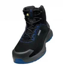 Pracovné členkové topánky Uvex 1 X-Craft, S2 SRC, čierno-modré