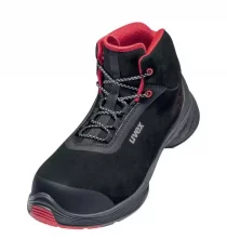 Pracovné členkové topánky Uvex 1 G2, S3 SRC, čierno-červené
