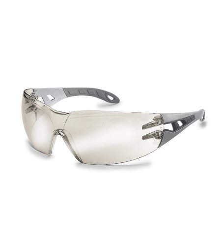 Pracovné okuliare Uvex Pheos, zrkadlové, šedé