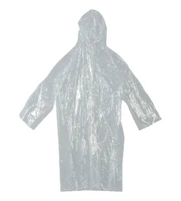 Raincoat Cerva BURY 100% PE, white