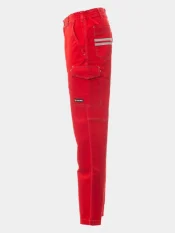 Cotton trousers Payper Worker, red