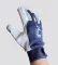 Kožené pracovné rukavice Cerva PELICAN Blue, ovčia koža