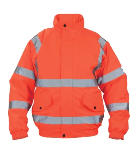 Hi-vis insulated jacket Cerva CLOTON, orange