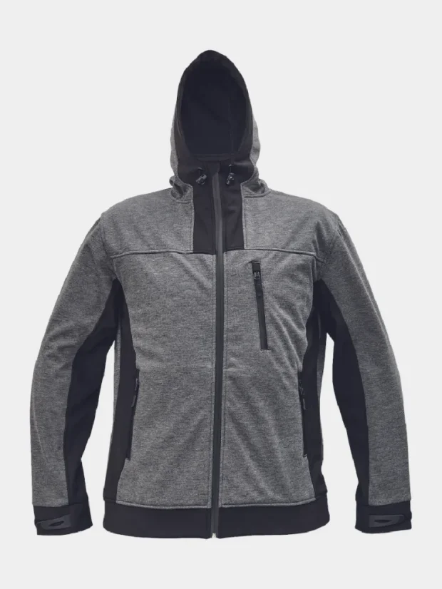 Softshell work jacket Cerva Huyer, gray