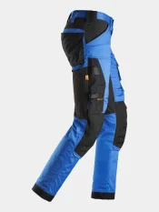 Strečové montérky Snickers AllroundWork Stretch 6341, modré
