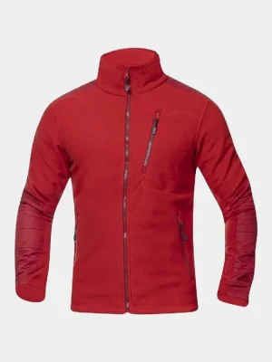 Fleece-Sweatshirt Ardon 4Tech, rot