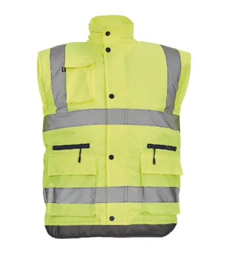 Winter hi-vis vest Cerva CORDOBA, yellow