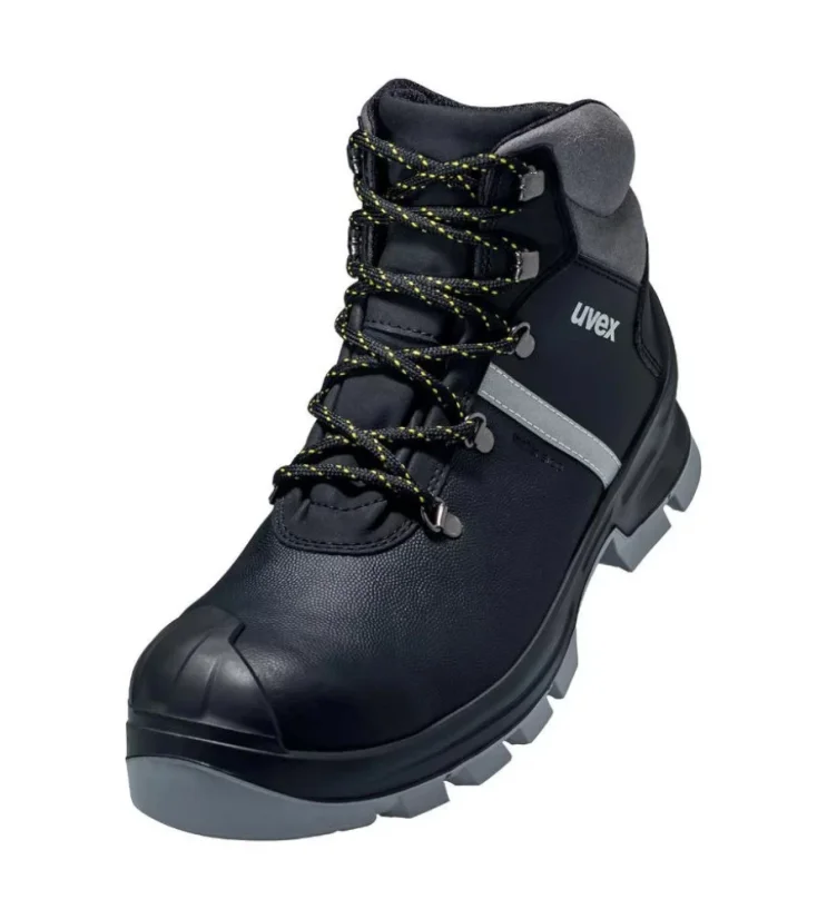 Ankle safety boots Uvex 2 Construction, S3 SRC, black