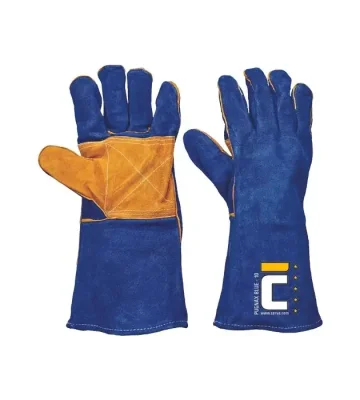 Welding gloves Cerva PUGNAX, size 10, split cowhide