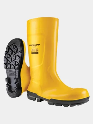 Dunlop Protomastor Work-It S4, bezpečnostné gumáky, žlté