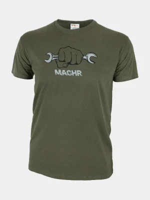 T-Shirt Bennon Machr Tool, grün
