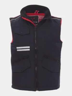Arbeitsweste Payper Mig 2.0, navy, rot