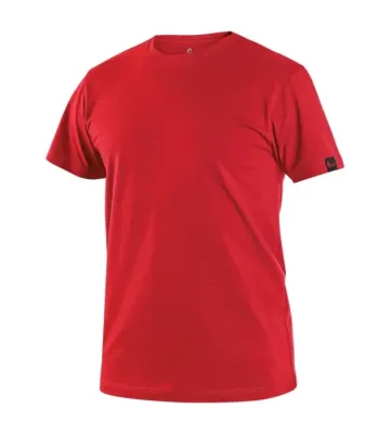 T-shirt CXS NOLAN, short sleeve, red