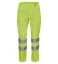 Reflective work trousers Cerva VIGO , yellow