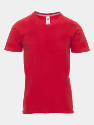 V-Ausschnitt T-Shirt Payper V-Neck, rot