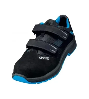 Safety sandals uvex 2 trend, S1 SRC, blue-black