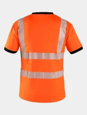 Reflexní triko s krátkým rukávem CXS RIPON, oranžové