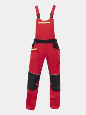 Ardon 4Xstretch®, montérky na traky, červené