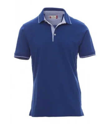 Men's polo shirt Payper Cambridge, short sleeve, royal