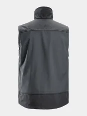 Softshellová vesta Snickers 4506 AllroundWork, šedá