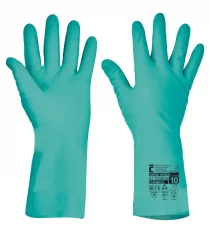 Chemické rukavice Cerva GREBE, nitril