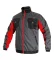 Work jacket CXS Phoenix Perseus, gray-red