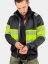 High-Vis full-zip sweatshirt jacket Snickers 2834, black