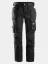 Stretch Trousers with Holster Pockets, Snickers AllroundWork 6241, black