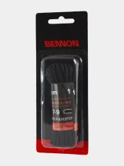 Laces Bennon, black, 170 cm