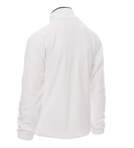 Men's sweatshirt with half zip Payper Dolomiti+, white