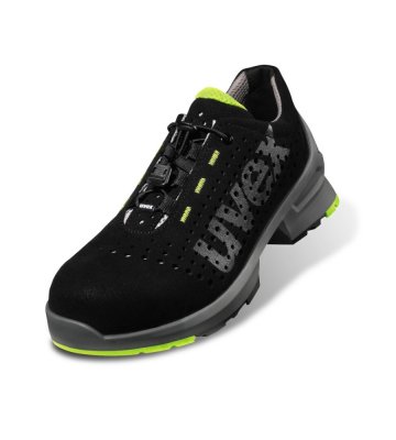 Safety low shoes perforated Uvex 1, S1 SRC, black