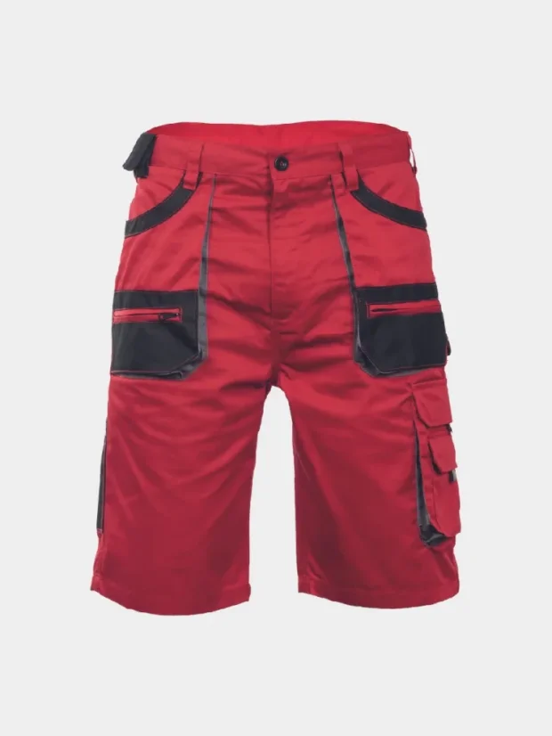 Arbeits-Shorts Cerva Carl, rot