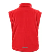 Fleeceová vesta CXS Utah, červená