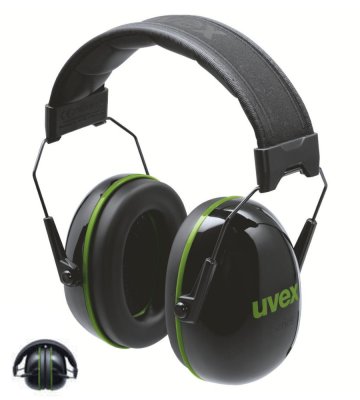 Ear muffs uvex K10, SNR 30 dB