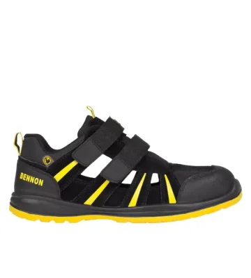 Safety sandals Bennon RIBBON S1 ESD, yellow, composite. toe