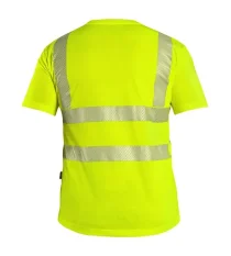 Reflexné tričko s krátkym rukávom CXS BANGOR, žlté