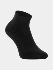 Bambusové ponožky VM BAMBOO, short, čierne, sada 3 páry