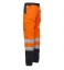 Hi-vis work trousers Payper Charter, orange-navy