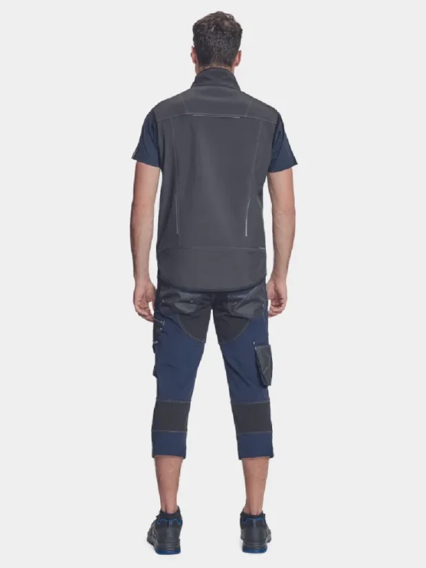 All-season softshell vest Cerva Neurum, navy