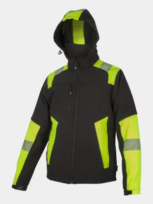 Reflective softshell jacket Bennon Reflectos, black