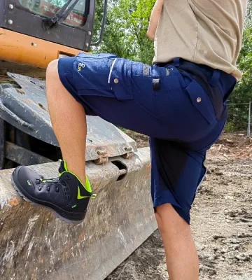 Work shorts CXS Stretch, dark blue