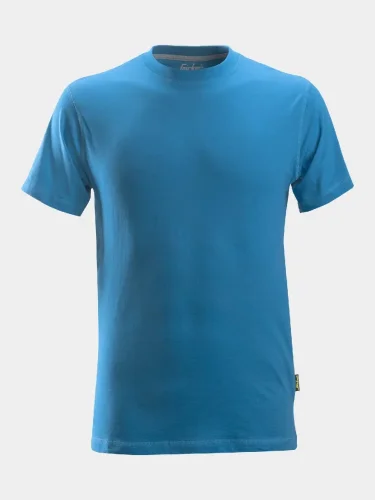 T-shirt short sleeve Snickers Classic, ocean blue