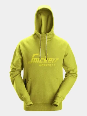 Logo Hoodie Snickers 2894, lime